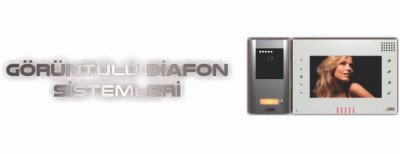 GÖRÜNTÜLÜ DİAFON
